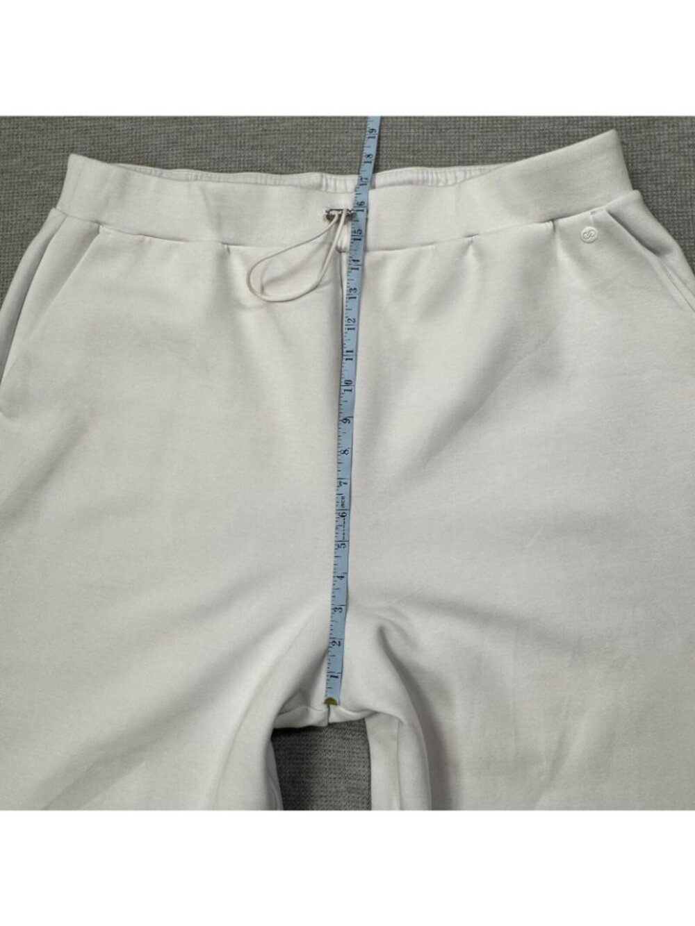 CALIA Soft Scuba Sweatpants Womens Size XXL Light Gray Nimbus Cloud Pocketed - Picture 11 of 13